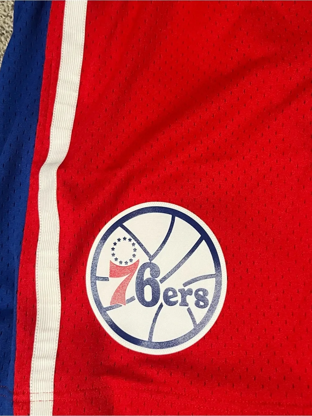 NBA Philadelphia 76ers 96/97 Swingman Shorts